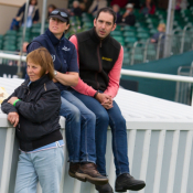 Jeanette, Ruth & Davina at Burghley 2015 © Trevor Holt